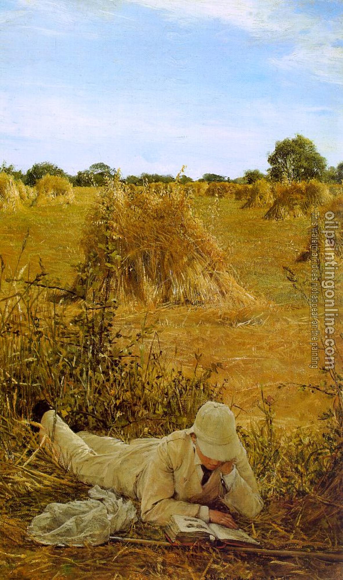 Alma-Tadema, Sir Lawrence - Ninety-Four Degrees in the Shade